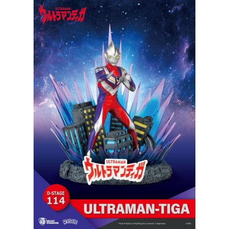 Ultraman D-Stage PVC Diorama Ultraman Tiga 15 cm